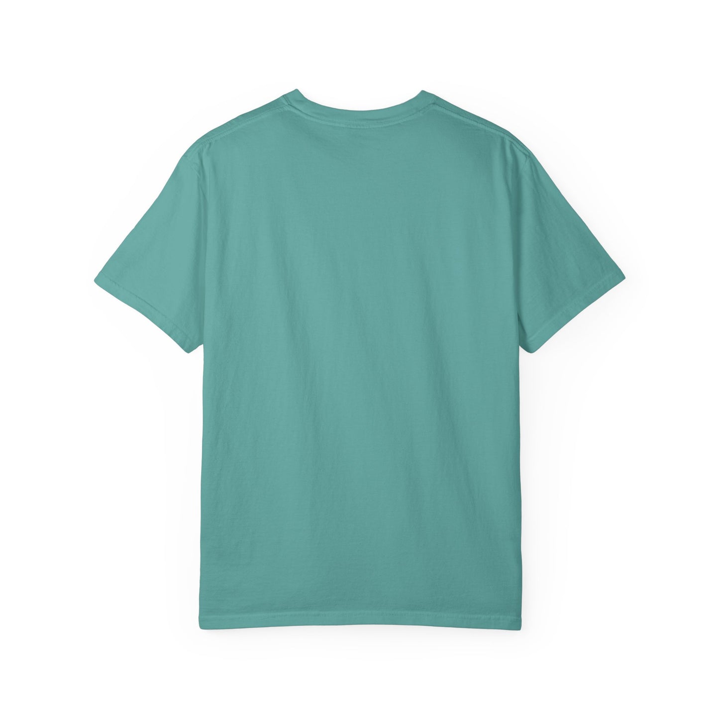 Stylish Unisex Garment-Dyed T-shirt with Unique Crest Design, Casual Wear, Gift for Him/Her, Summer Fashion, Trendy Tee