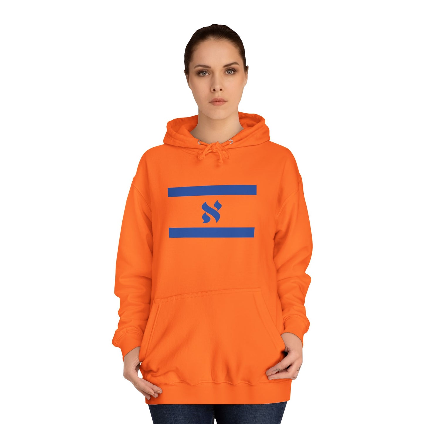 Unisex College Hoodie with Striped Design - Cozy College Apparel, Perfect for Students, Campus Wear, Graduation Gifts, Back to School