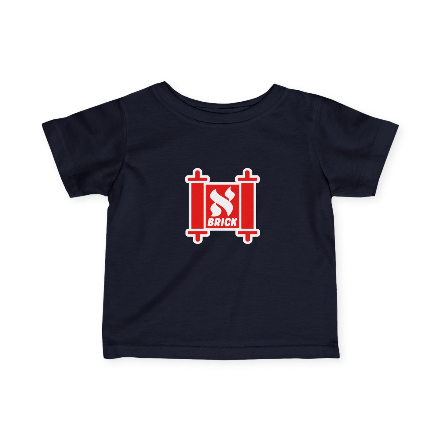 Cute Infant Fine Jersey Tee - Brick Design, Baby Shirt, Toddler Gift, Cute Kids Apparel, Birthday Present, Everyday Wear