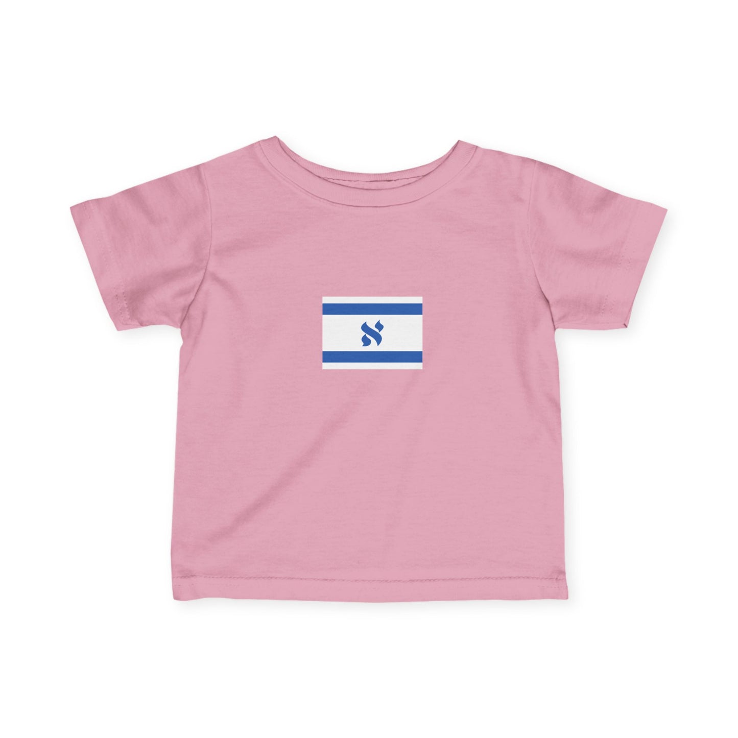 Infant Flag Tee, Cute Baby Shirt, Israel Pride T-Shirt, Unisex Infant Apparel, Perfect for Celebrations