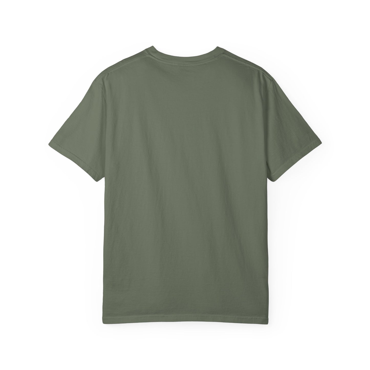 Stylish Unisex Garment-Dyed T-shirt with Unique Crest Design, Casual Wear, Gift for Him/Her, Summer Fashion, Trendy Tee