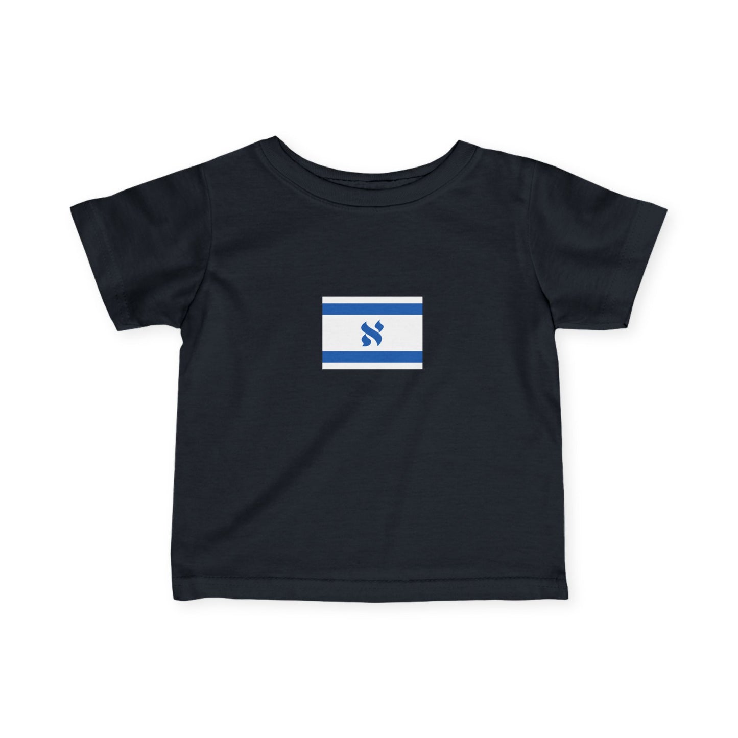 Infant Flag Tee, Cute Baby Shirt, Israel Pride T-Shirt, Unisex Infant Apparel, Perfect for Celebrations