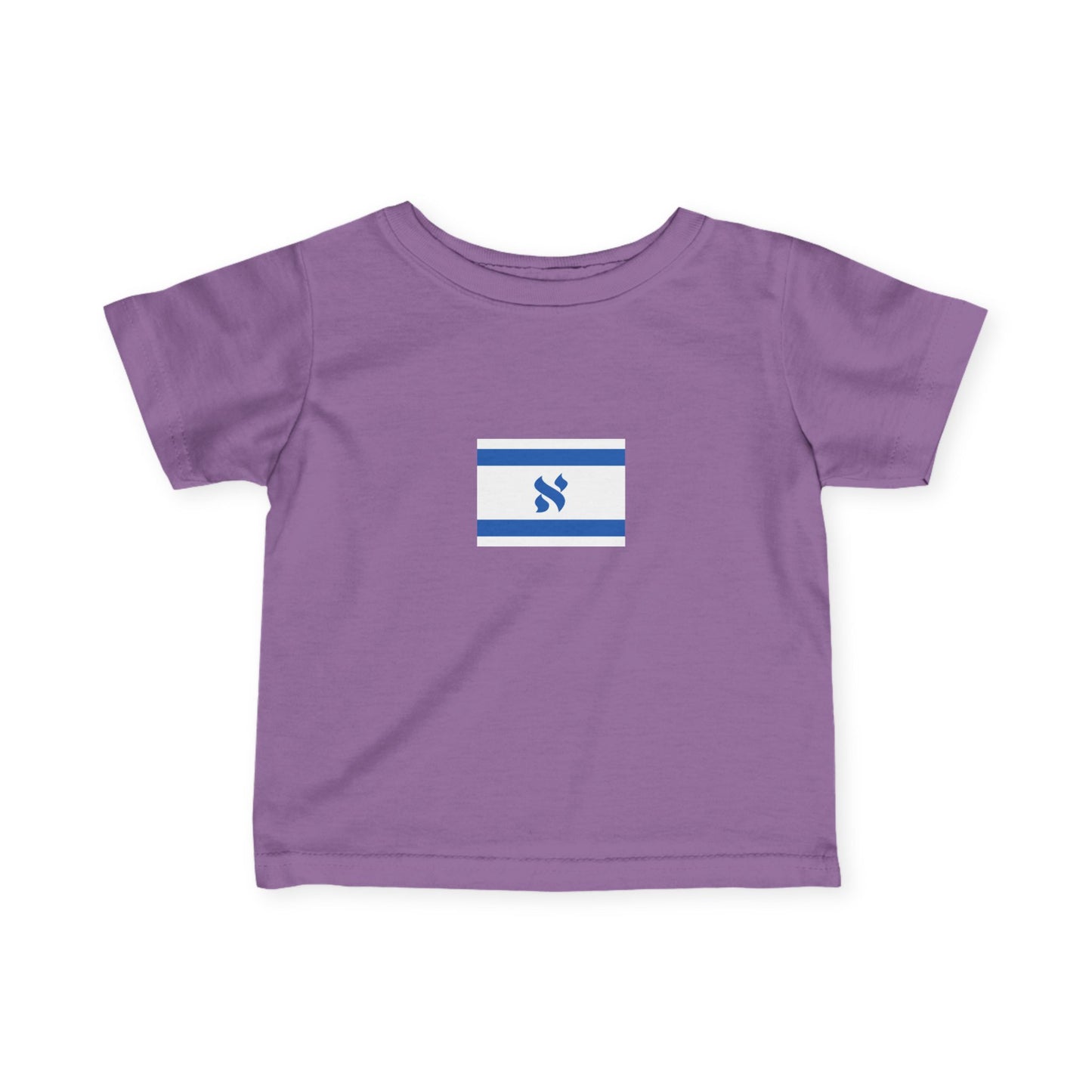 Infant Flag Tee, Cute Baby Shirt, Israel Pride T-Shirt, Unisex Infant Apparel, Perfect for Celebrations