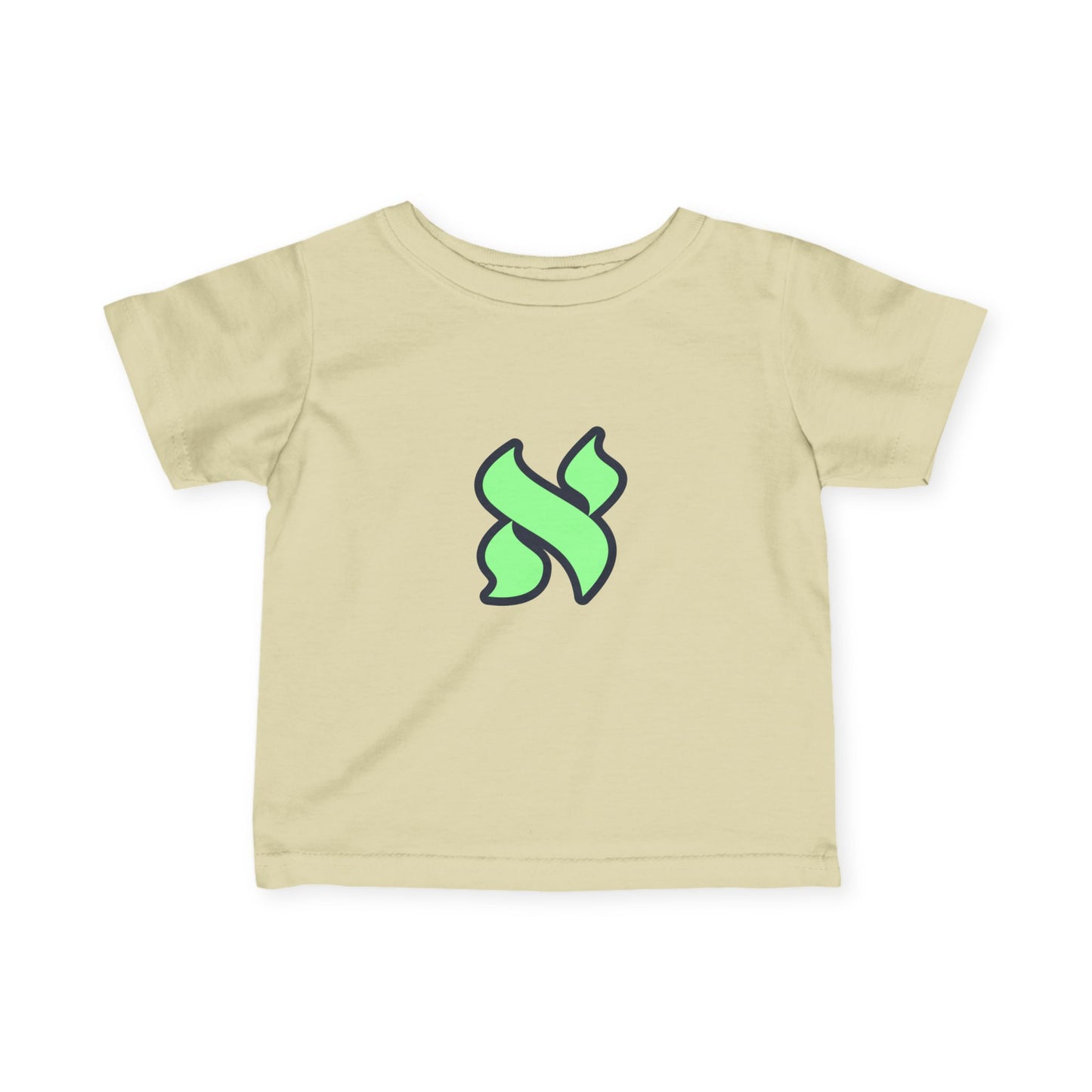 Cute Green Ribbon Infant T-Shirt, Baby Shower Gift, Toddler Clothing, Eco-Friendly Kids Tee, Nursery Decor