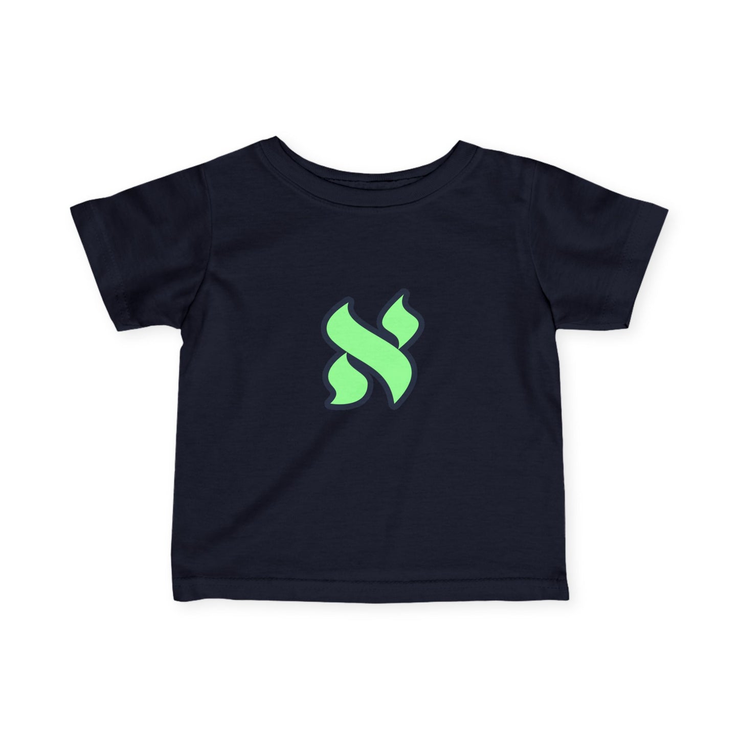 Cute Green Ribbon Infant T-Shirt, Baby Shower Gift, Toddler Clothing, Eco-Friendly Kids Tee, Nursery Decor