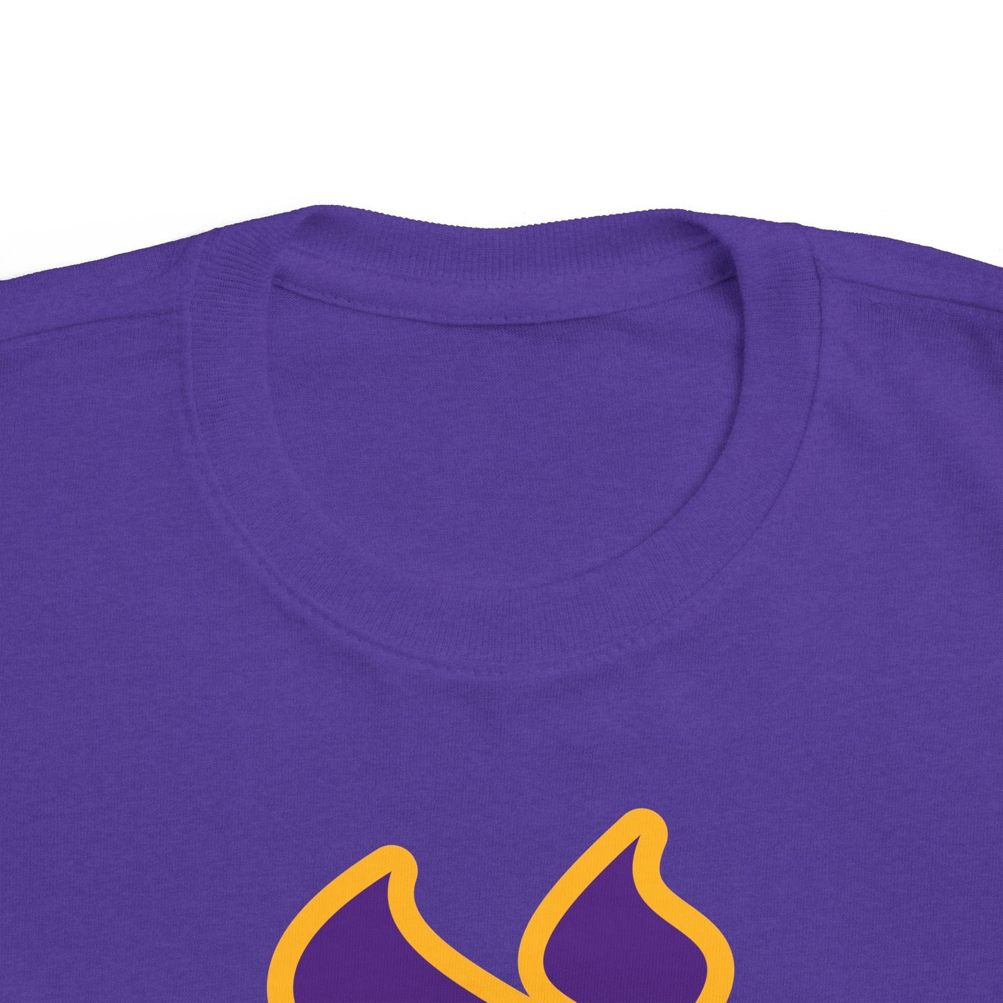 100% Cotton Toddler's Playful Jersey Tee with Fun Aleph Print, Lakers, Kids Birthday Gift, Toddler Fashion, Spring/Summer Clothes, Everyday Wear