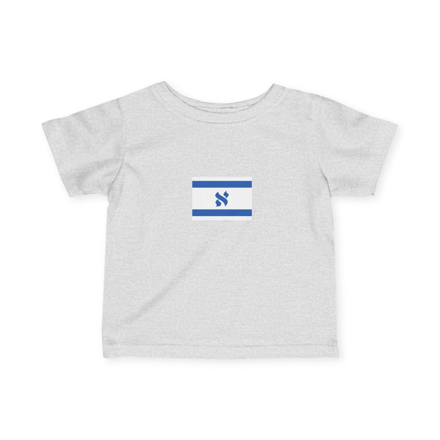 Infant Flag Tee, Cute Baby Shirt, Israel Pride T-Shirt, Unisex Infant Apparel, Perfect for Celebrations