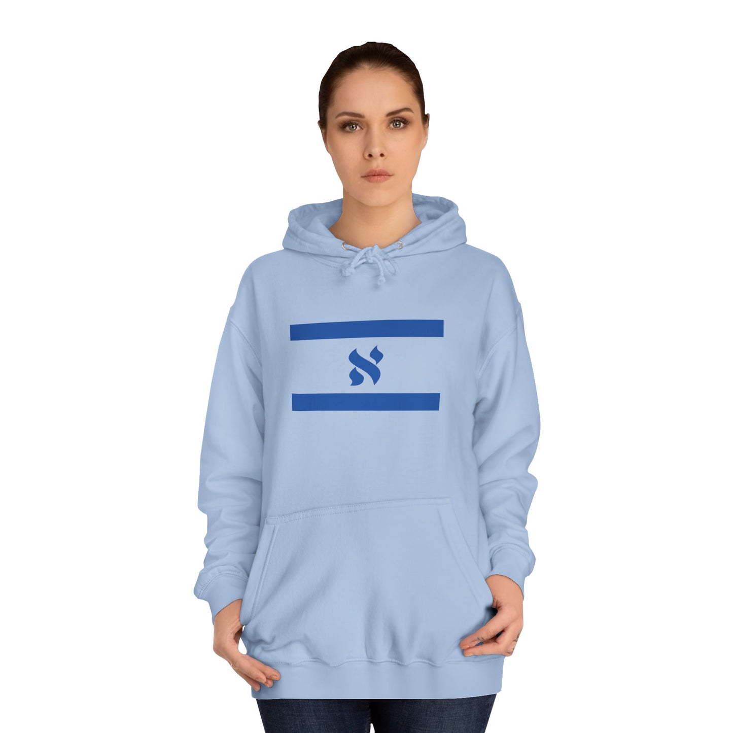 Unisex College Hoodie with Striped Design - Cozy College Apparel, Perfect for Students, Campus Wear, Graduation Gifts, Back to School