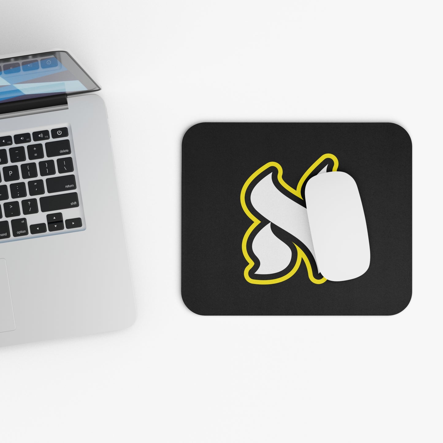 Sleek Modern Mouse Pad | Desk Accessory for Gamers & Professionals, Office Gift, Computer Mat, Durable Workstation Decor