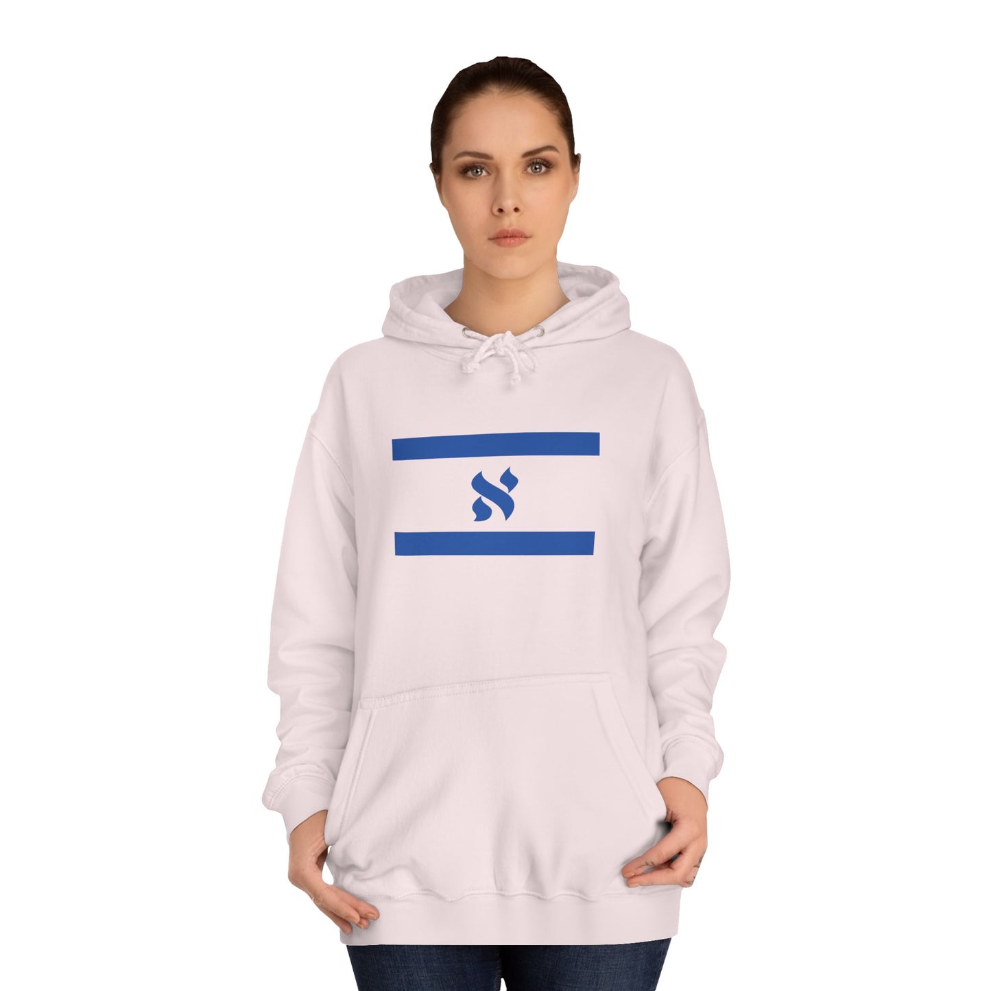 Unisex College Hoodie with Striped Design - Cozy College Apparel, Perfect for Students, Campus Wear, Graduation Gifts, Back to School