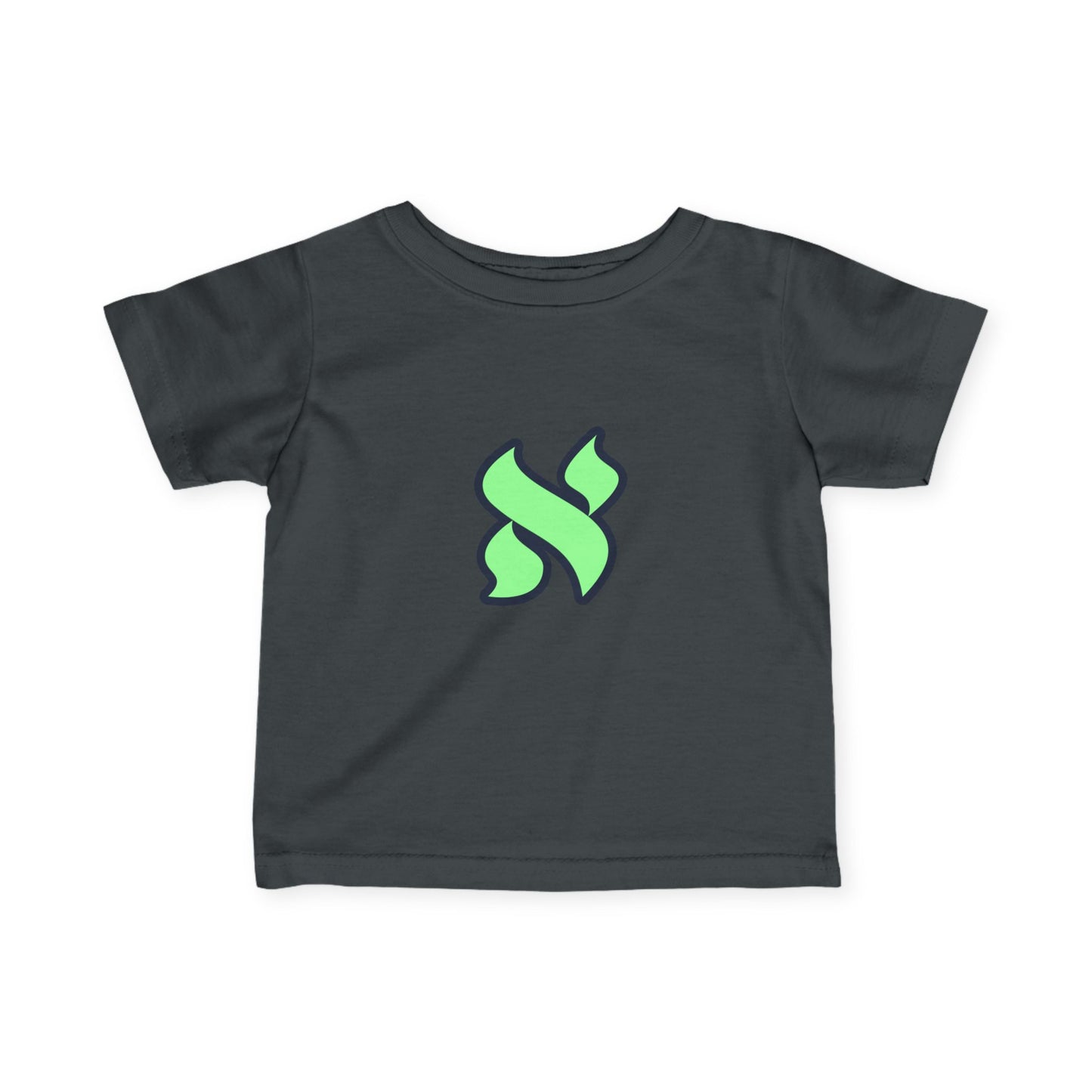 Cute Green Ribbon Infant T-Shirt, Baby Shower Gift, Toddler Clothing, Eco-Friendly Kids Tee, Nursery Decor