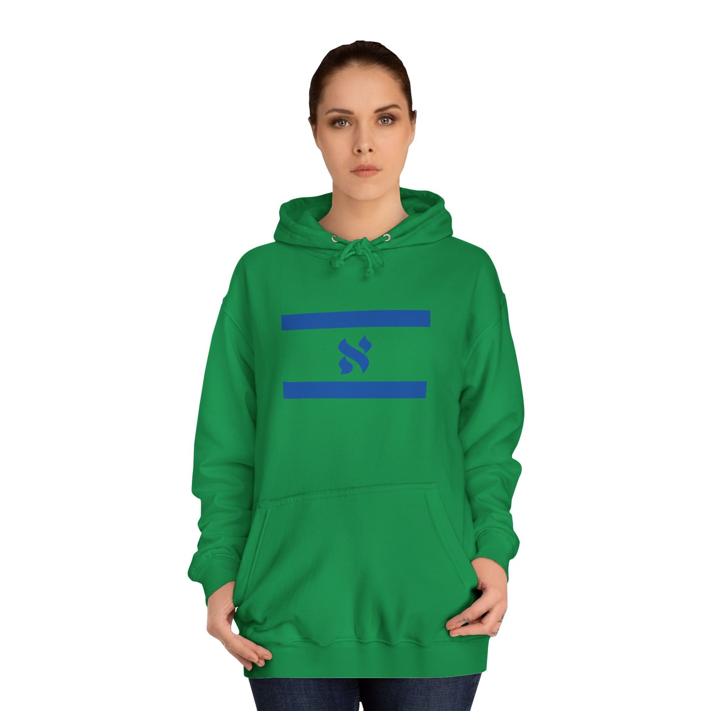 Unisex College Hoodie with Striped Design - Cozy College Apparel, Perfect for Students, Campus Wear, Graduation Gifts, Back to School