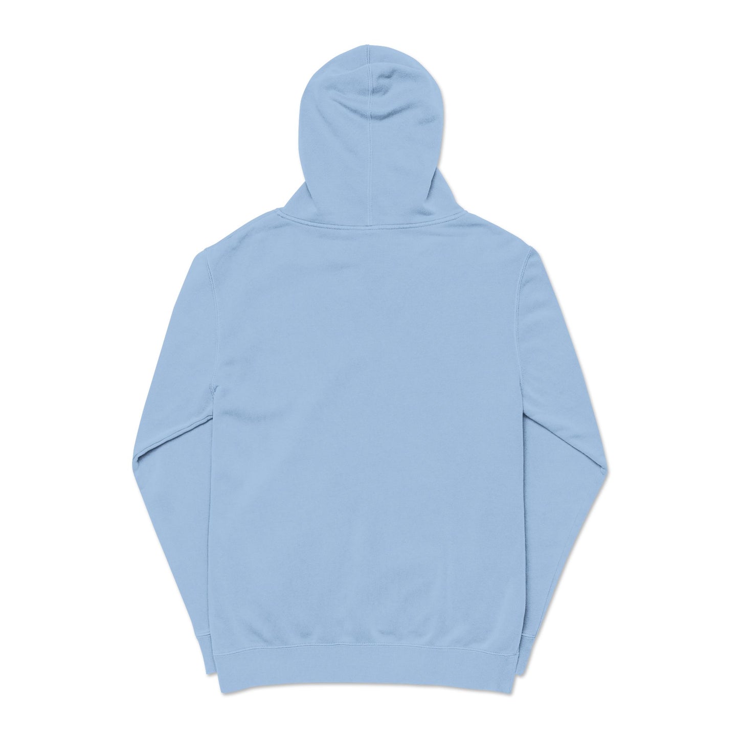 Cozy Unisex Pigment-Dyed Hoodie with Embroidery | Stylish Casual Wear, Gift for Him/Her, Perfect for Fall/Winter, Fashion Statement
