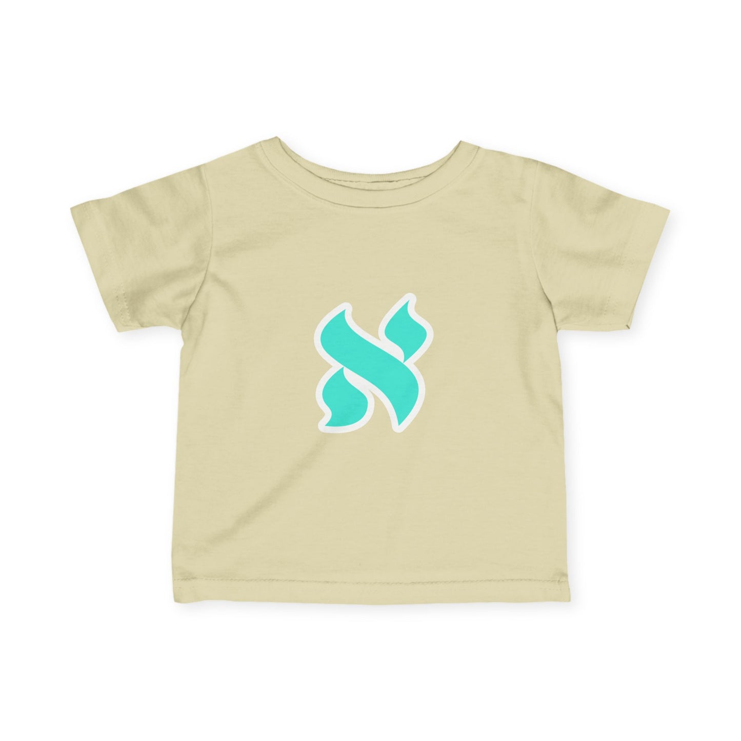 Adorable Infant Jersey Tee with Aqua Design, Baby Clothes, Toddler Tee, Newborn Apparel, Cute Gift Idea for Baby Shower