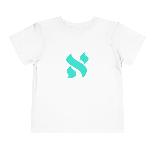 Aqua Flame Toddler Tee, Cute Kids Shirt, Summer Outfit, Gift for Toddlers, Playdate Essential