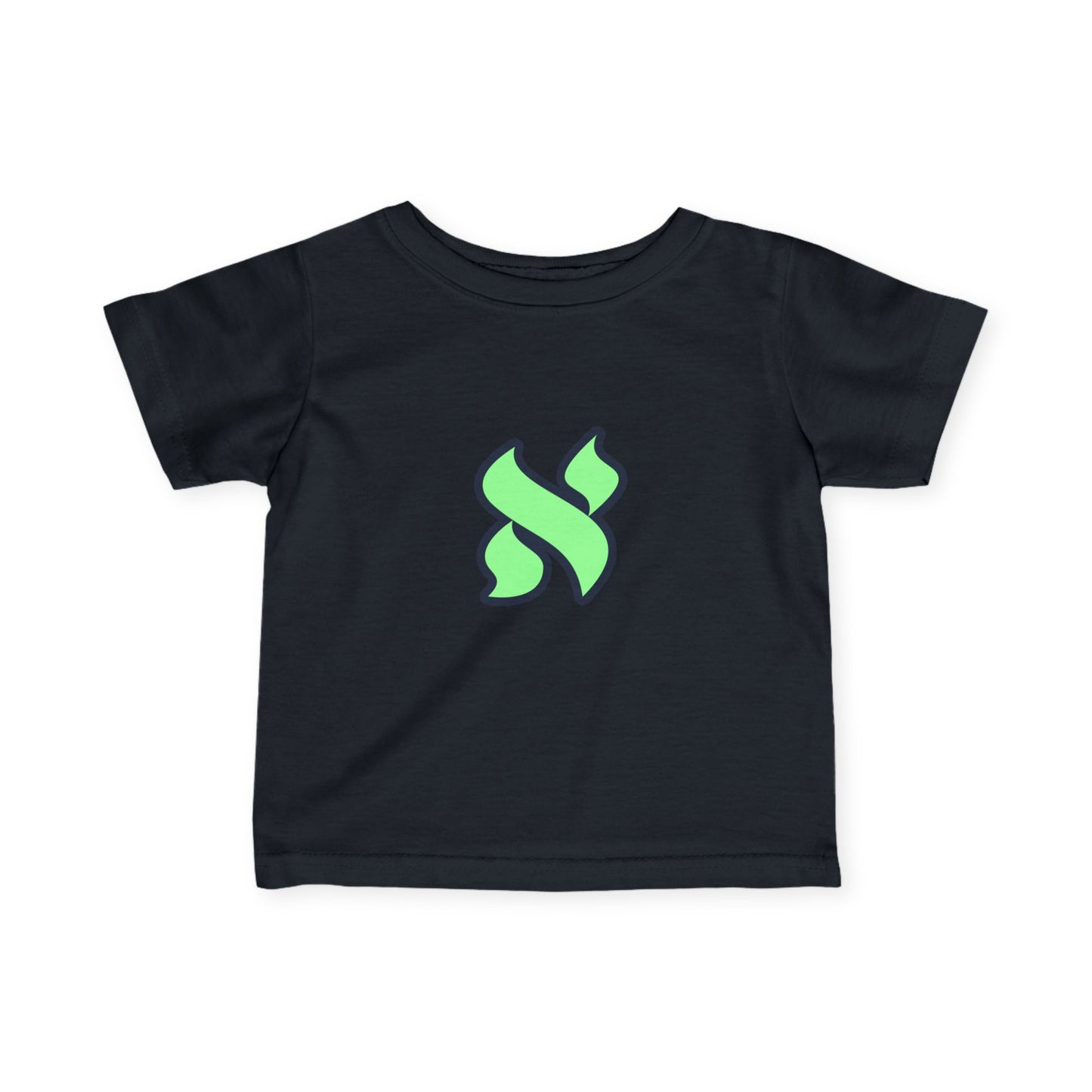 Cute Green Ribbon Infant T-Shirt, Baby Shower Gift, Toddler Clothing, Eco-Friendly Kids Tee, Nursery Decor