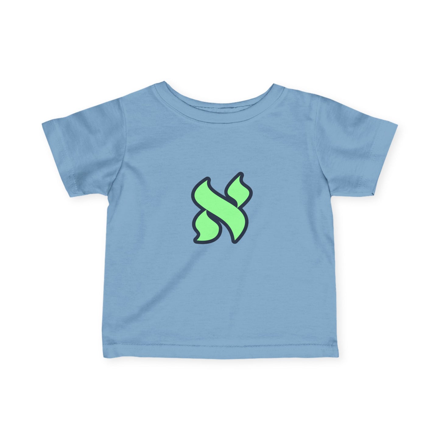 Cute Green Ribbon Infant T-Shirt, Baby Shower Gift, Toddler Clothing, Eco-Friendly Kids Tee, Nursery Decor