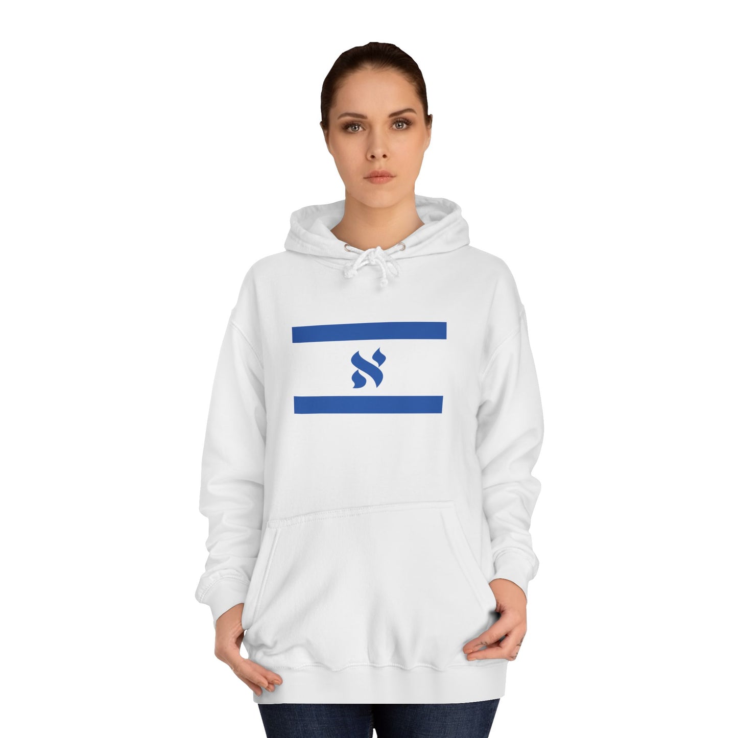 Unisex College Hoodie with Striped Design - Cozy College Apparel, Perfect for Students, Campus Wear, Graduation Gifts, Back to School