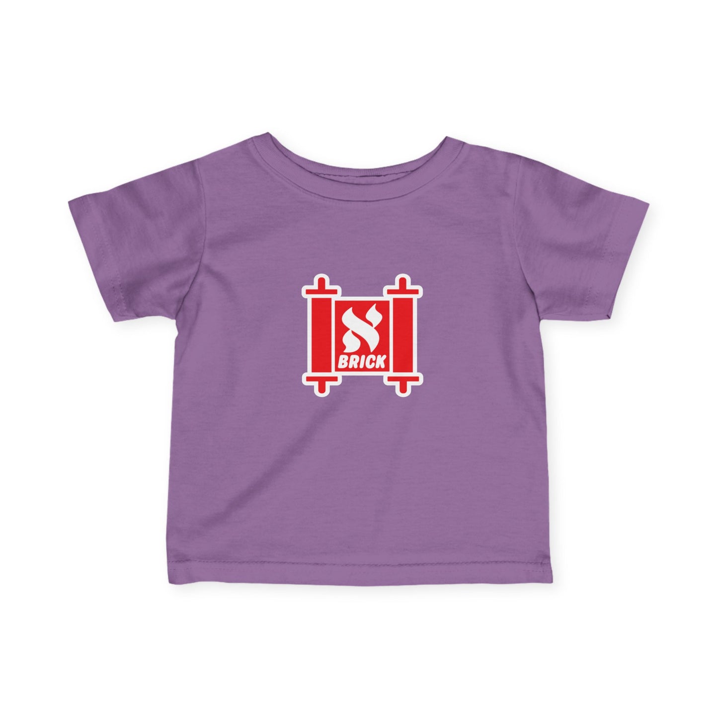 Cute Infant Fine Jersey Tee - Brick Design, Baby Shirt, Toddler Gift, Cute Kids Apparel, Birthday Present, Everyday Wear