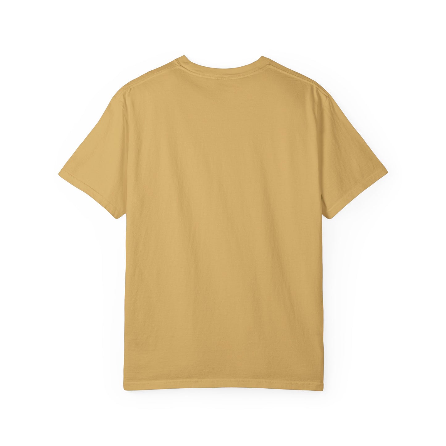 Stylish Unisex Garment-Dyed T-shirt with Unique Crest Design, Casual Wear, Gift for Him/Her, Summer Fashion, Trendy Tee