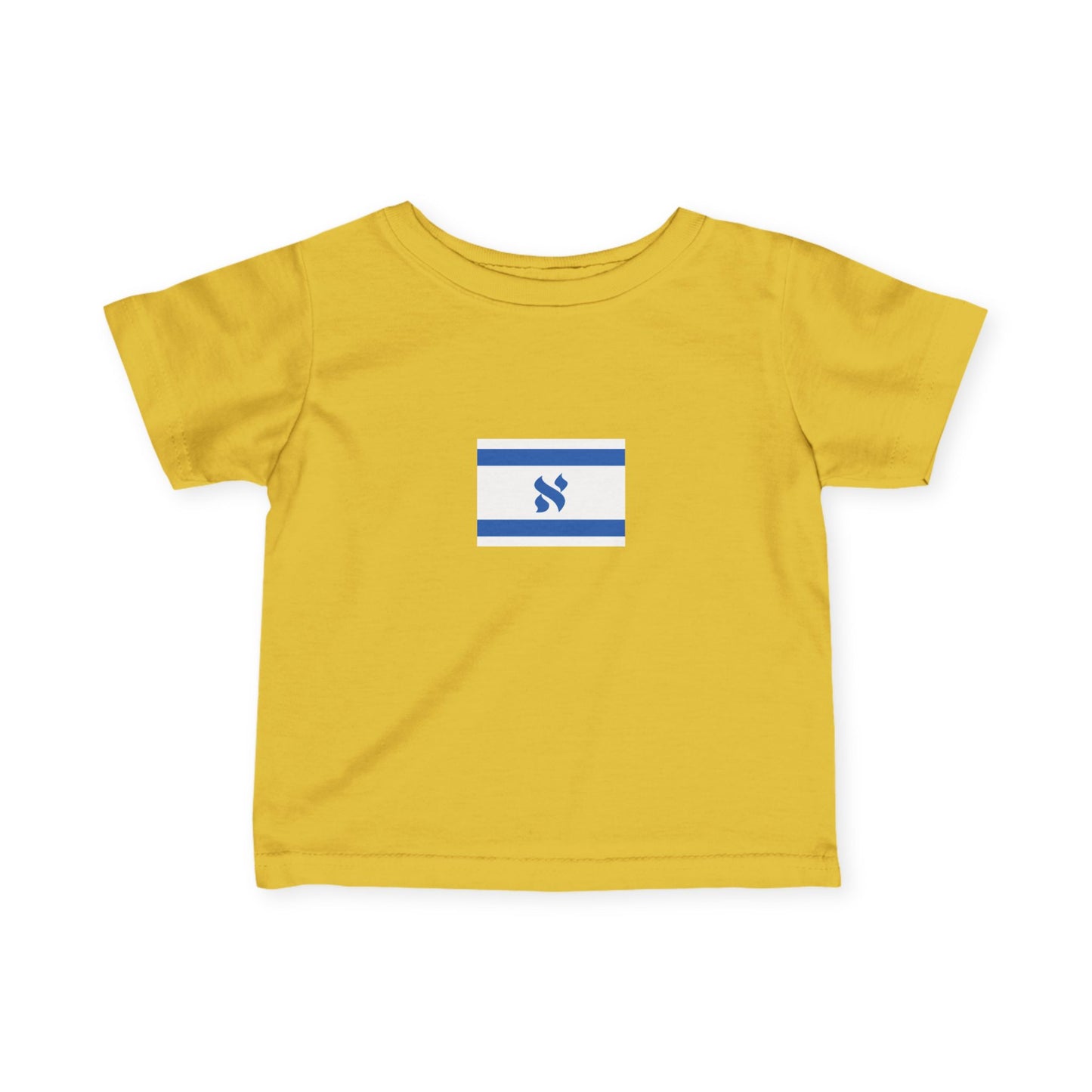 Infant Flag Tee, Cute Baby Shirt, Israel Pride T-Shirt, Unisex Infant Apparel, Perfect for Celebrations
