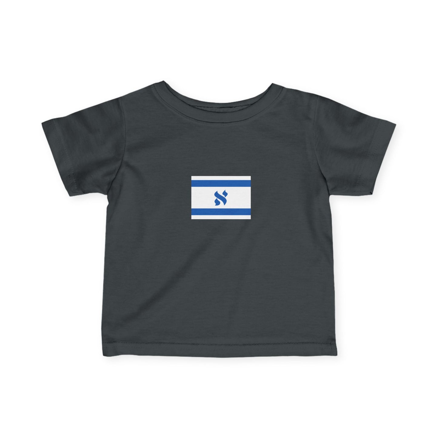 Infant Flag Tee, Cute Baby Shirt, Israel Pride T-Shirt, Unisex Infant Apparel, Perfect for Celebrations