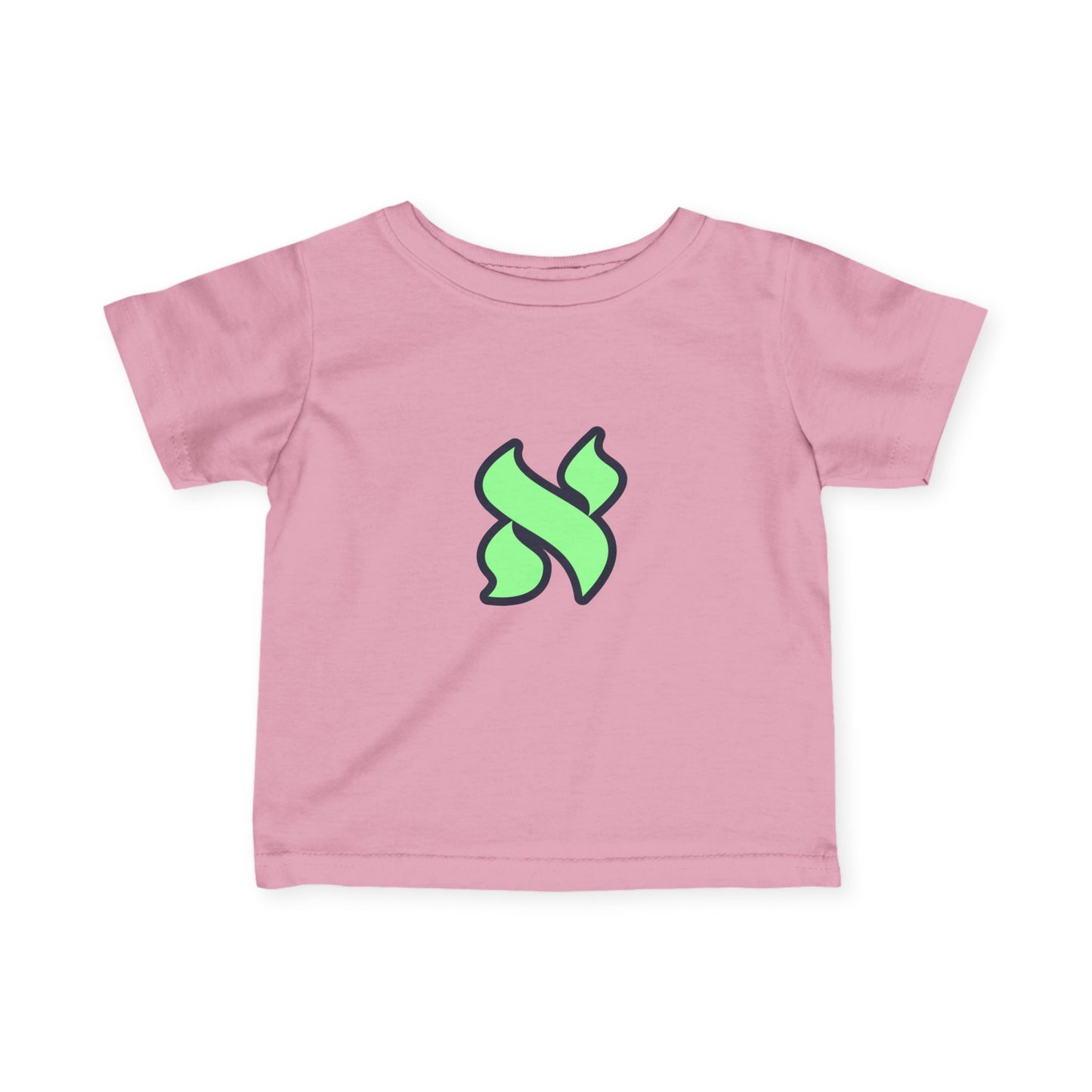 Cute Green Ribbon Infant T-Shirt, Baby Shower Gift, Toddler Clothing, Eco-Friendly Kids Tee, Nursery Decor