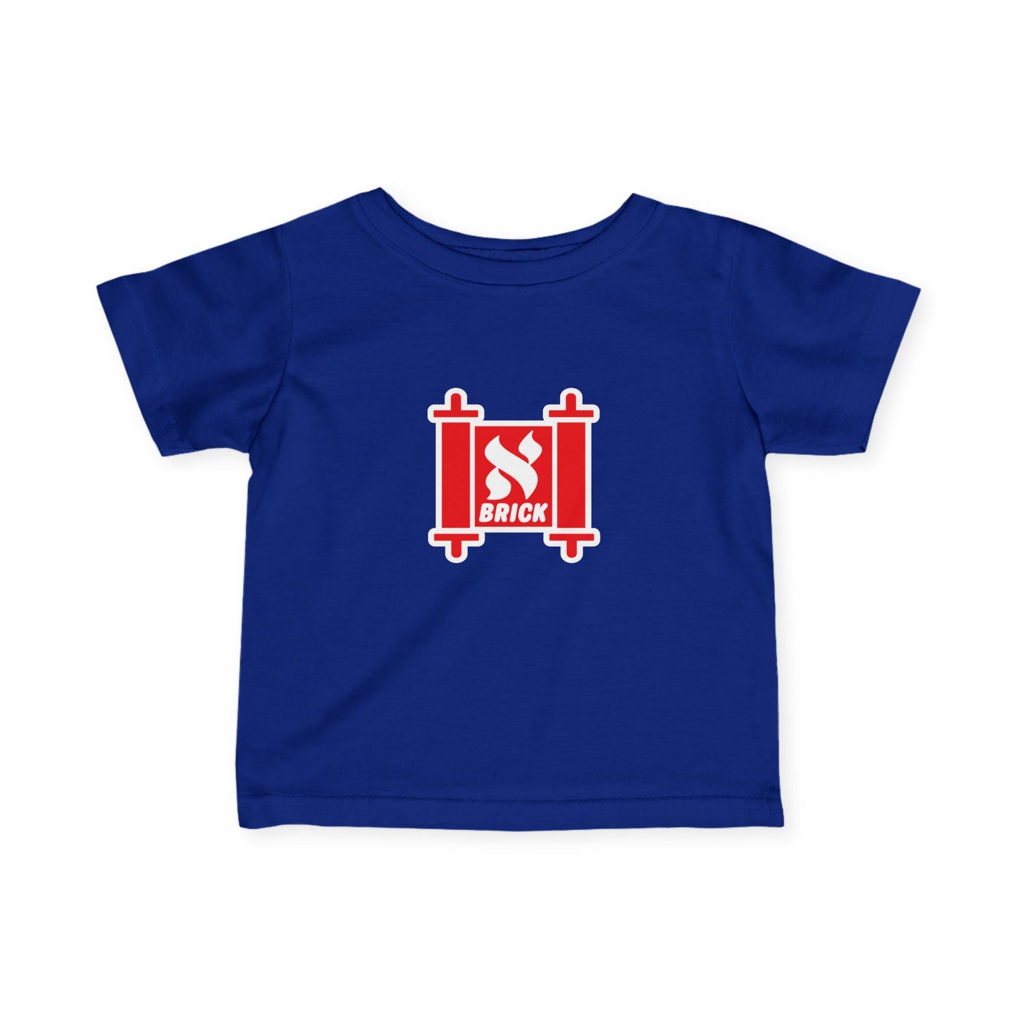 Cute Infant Fine Jersey Tee - Brick Design, Baby Shirt, Toddler Gift, Cute Kids Apparel, Birthday Present, Everyday Wear