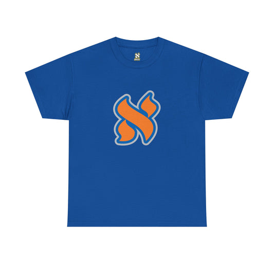 Unisex Cotton Graphic Tee - Vibrant Blue, Casual Style, Comfortable Wear, Perfect for Everyday Use, Great for Birthdays and Gifts