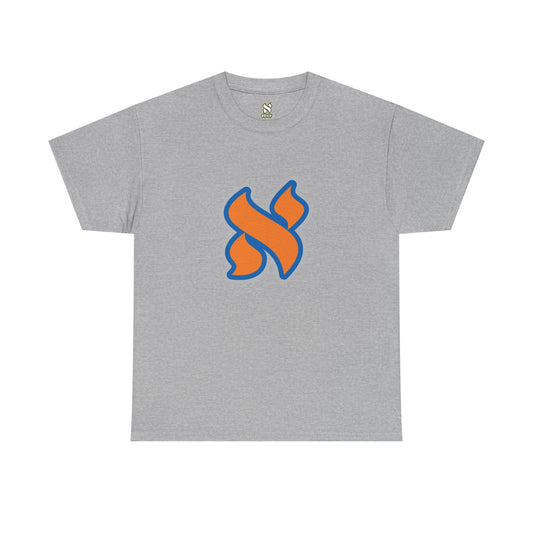 Stylish Unisex Heavy Cotton Tee with Colorful Design - Casual Wear, Gift for Him/Her, Summer Outfit, Birthday Celebration, Everyday Comfort